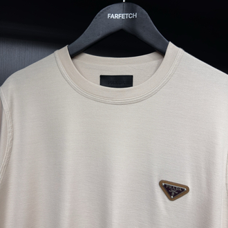 Prada    merserize  cotton T-shirt 