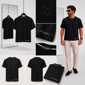 Dolce Gabbana ince kırışmaz kumaş    T-shirt ( İthal )