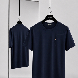 Tomford ince kırışmaz kumaş    T-shirt ( İthal ) 