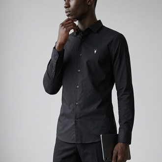 AllSaints  Gabardin  pamuk Gömlek 