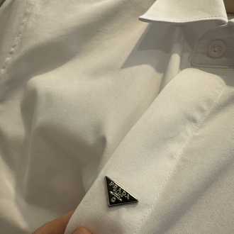 Prada Oxford pamuk Gömlek 