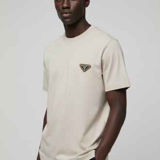 Prada    merserize  cotton T-shirt 