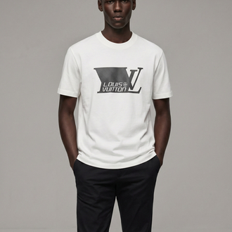 Louıs Vuıtton  premıum  cotton    T-shirt 