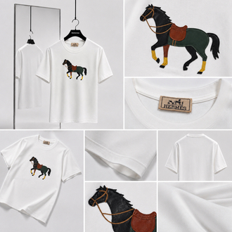 Hermes ince kırışmaz kumaş    T-shirt ( İthal )
