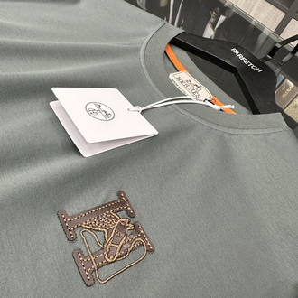Herms merserize kumaş    T-shirt 