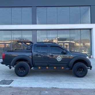 Nissan Navara D40 Uyumlu Lazer Kesim Ledli 