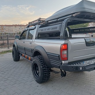 Nissan Skystar Uyumlu Lazer Kesim Yan Çelik Basamak