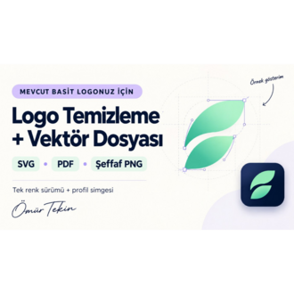 Pikseliva · Logo Temizleme ve Vektör Dosyası