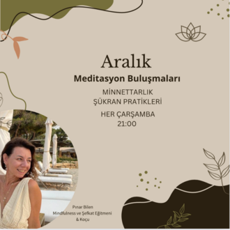Aralık Meditasyon Buluşmaları 