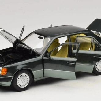 18 NOREV 1990 MERCEDES BENZ E CLASS 230E W124 NiGHT GREEN