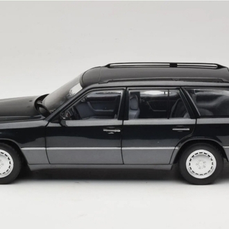 1:18 NOREV 1990 MERCEDES BENZ 300D T MODEL BLUE-BLACK