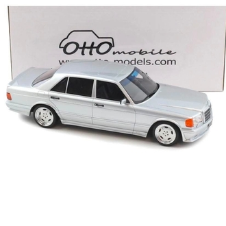 1/18 OTTO MERCEDES-BENZ 560 (W126) 6.0 SEL AMG BRILLIANT SILVER 1989