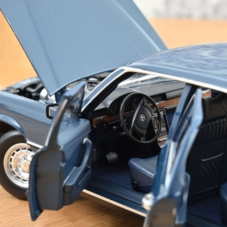 1:18 NOREV 1979 MERCEDES BENZ 350 SEL W116 HANSA BLUE