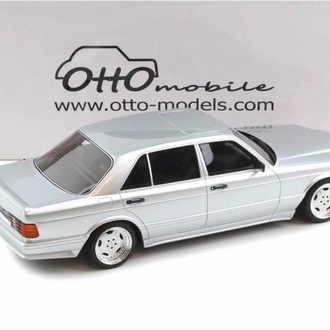 1/18 OTTO MERCEDES-BENZ 560 (W126) 6.0 SEL AMG BRILLIANT SILVER 1989
