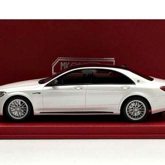 Mercedes-Benz S63 AMG W222 White -
MK Miniatures CASELI & 30 / 20 LİMİTLİ
