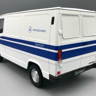 1:18 KK SCALE 1988 MERCEDES BENZ 208D TRANSPOTER MERCEDES SERVICE