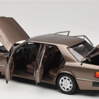 1:18 NOREV 1990 MERCEDES BENZ 500E W124 5.0 V8 IMPALA
BROWN