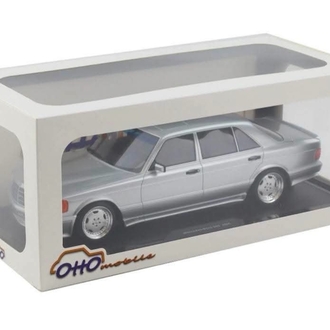 1/18 OTTO MERCEDES-BENZ 560 (W126) 6.0 SEL AMG BRILLIANT SILVER 1989