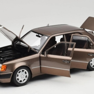 1:18 NOREV 1990 MERCEDES BENZ 500E W124 5.0 V8 IMPALA
BROWN