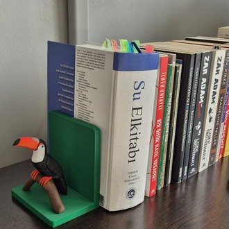 Tukan Kuşu Kitap Tutucu