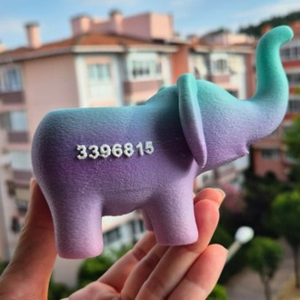 Mini Fil Saksı