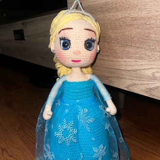 örgü karlar kraliçesi elsa