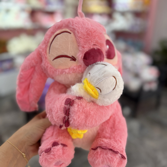 Ördekli pembe stitch