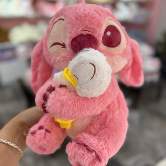 Ördekli pembe stitch