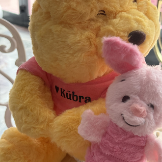İsimli Winnie the pooh ayıcık ( ismi satıcıya not kısmına yazmanız yeterli )