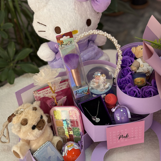 Sürpriz aşk flowers lila