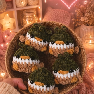 amigurumi ördek 