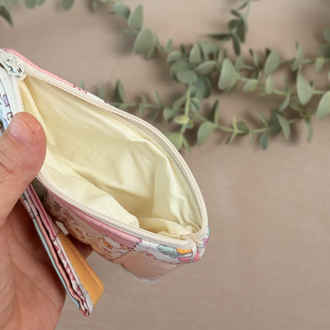 Patchwork Mini Cüzdan anahtarlık