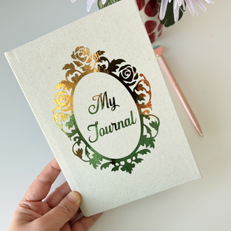 Kanvas Defter - Çizgisiz