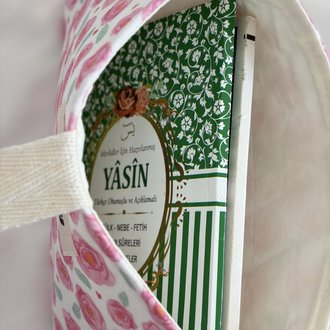 Pink Rose Mini cüz ve Kur’an-ı Kerim kılıfı