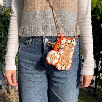Pumpkin Spice Latte • phone pocket