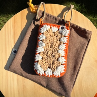 Pumpkin Spice Latte • phone pocket