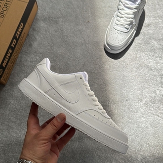 Nike Court Vision Low Beyaz Sneakers