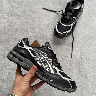 Asics Gel Nyc Siyah Gri Spor Ayakkabi