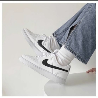 Nike Court Vision White-Black Unisex