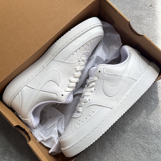 Nike Court Vision Low Beyaz Sneakers