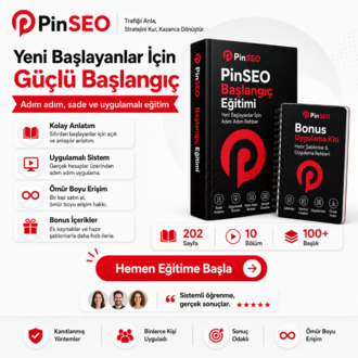 Pinterest Masterclass - Kapsamlı Pinterest Eğitimi