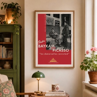 Poster - Baykam on Picasso: "Les Demoiselles Revisited"