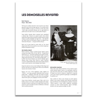 Baykam on Picasso  “Les Demoiselles Revisited” 