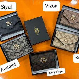 Coach mini zarf cüzdan