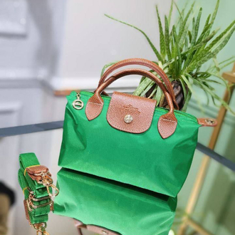 Longchamp kanvas askılı