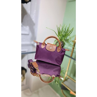 Longchamp kanvas askılı