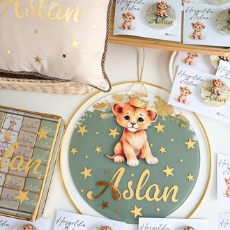 Baby Aslan Kapı Süsü
