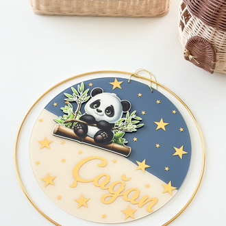 Panda Kapı Süsü