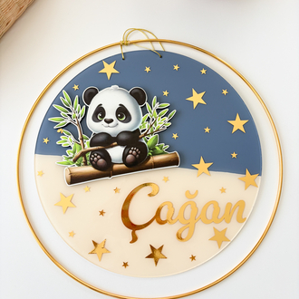 Panda Kapı Süsü