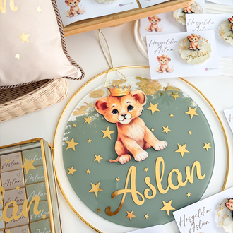 Baby Aslan Kapı Süsü